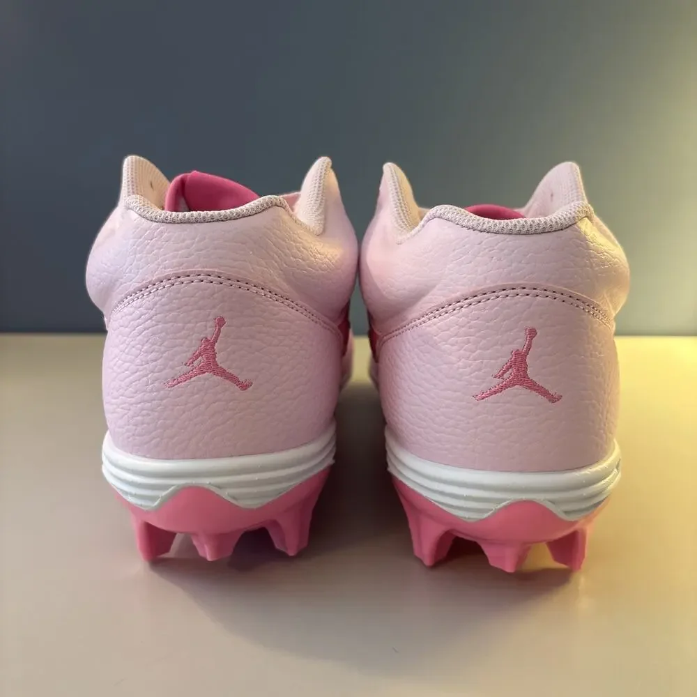 Nike Air Jordan Stadium 90 Low TD Cleats Pink Foam (HQ0210-600) Size 11M No Lid!